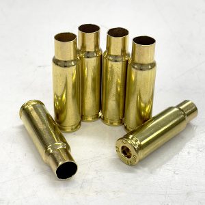 8.6 Blackout Premium Primed Brass Cases 50ct bag